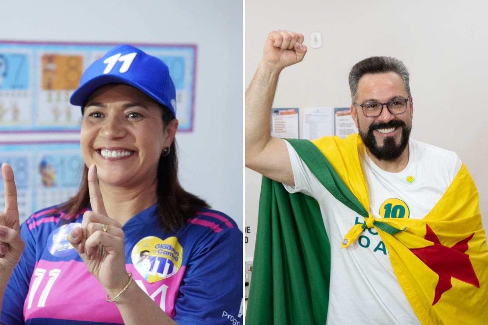 Panorama: Mailza e Alan Rick votam às 8h30 neste domingo no segundo turno para o governo do Acre