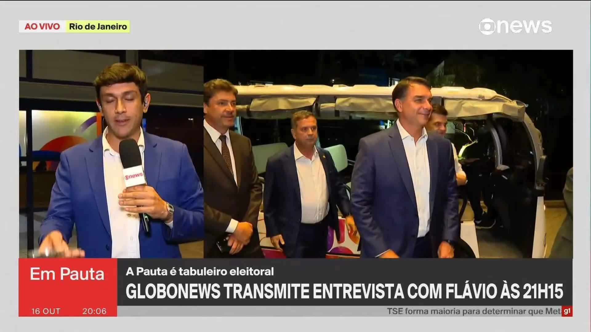 Renata Lo Prete entrevista Flávio Bolsonaro, candidato à Presidência pelo PL — VÍDEOS