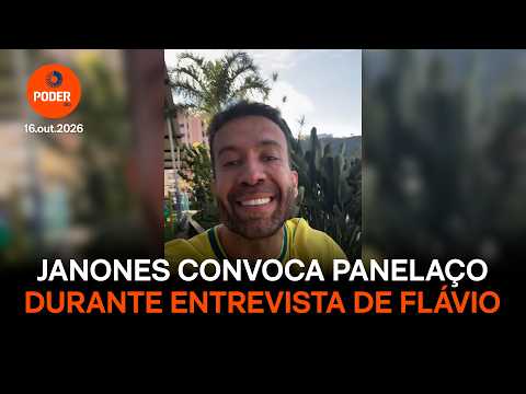 Fique por dentro: Janones convoca panelaço durante entrevista de Flávio na “Globo”