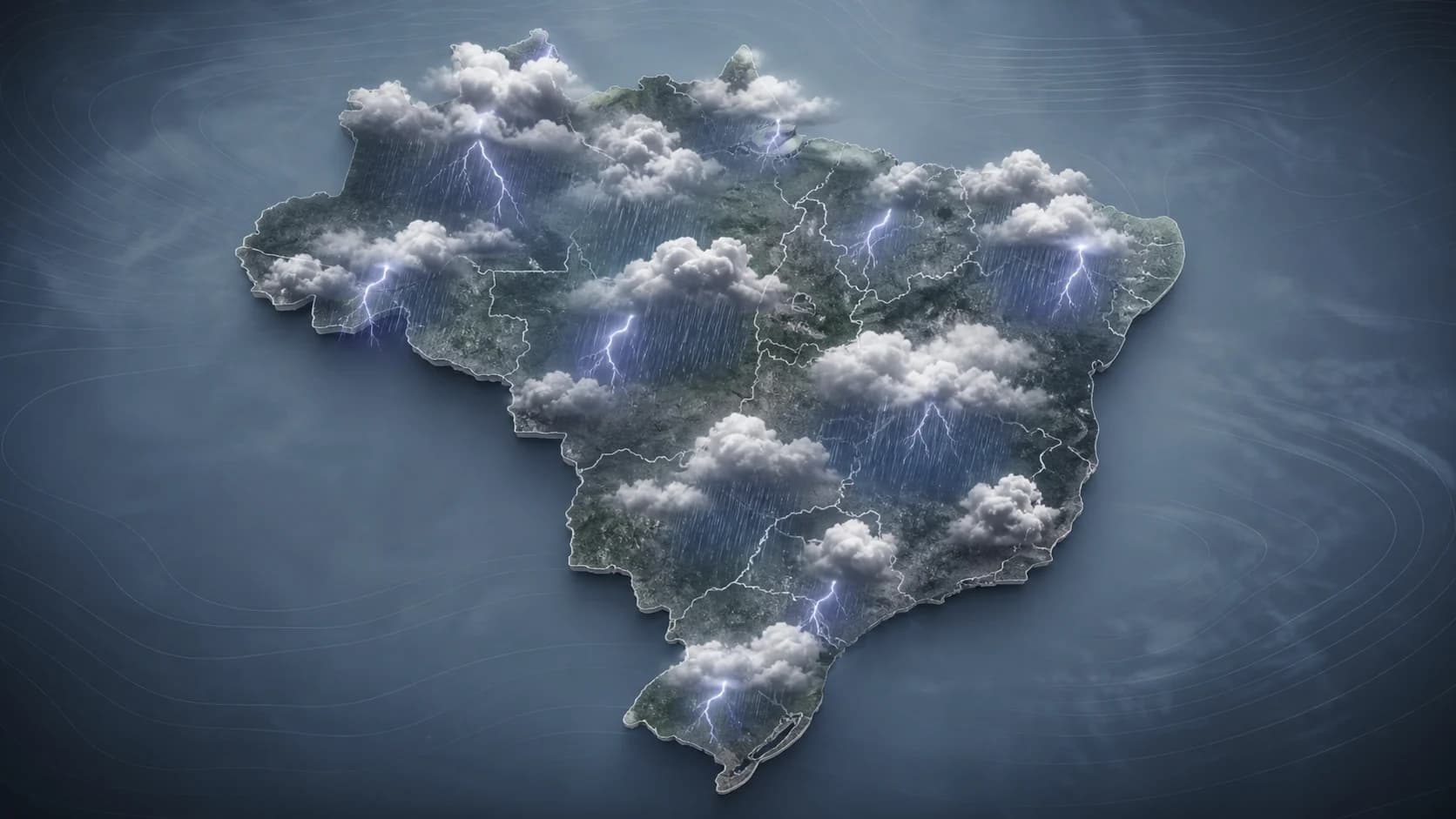 Entenda: Zona de convergência intensifica chuvas no Norte, Centro-Oeste e Sudeste