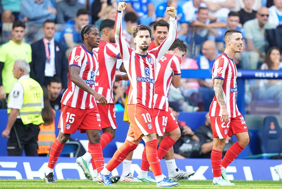 Com gol de Álex Baena no fim do jogo, Atlético de Madrid supera o Espanyol