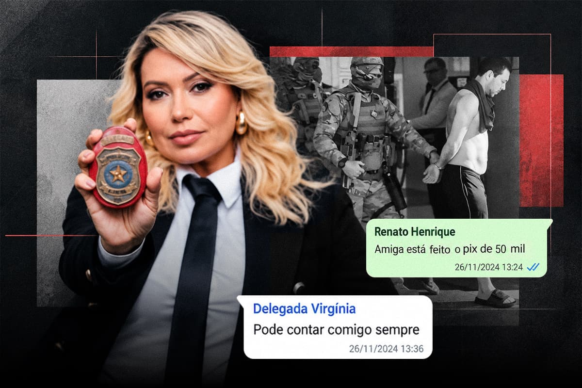 "Macho, diferenciado" — Prints revelam intimidade de delegada e chefe do PCC