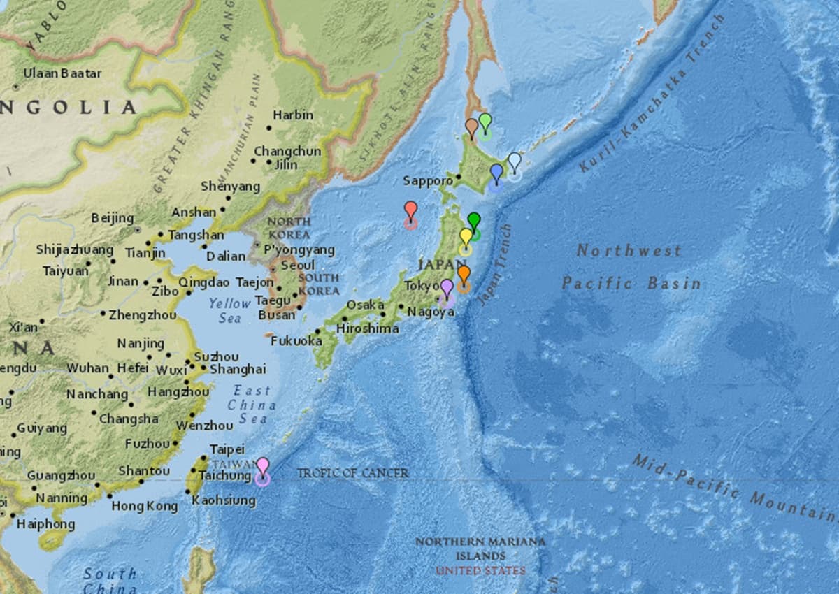 Em destaque: Japão emite alerta por engano de terremoto de magnitude 9,9