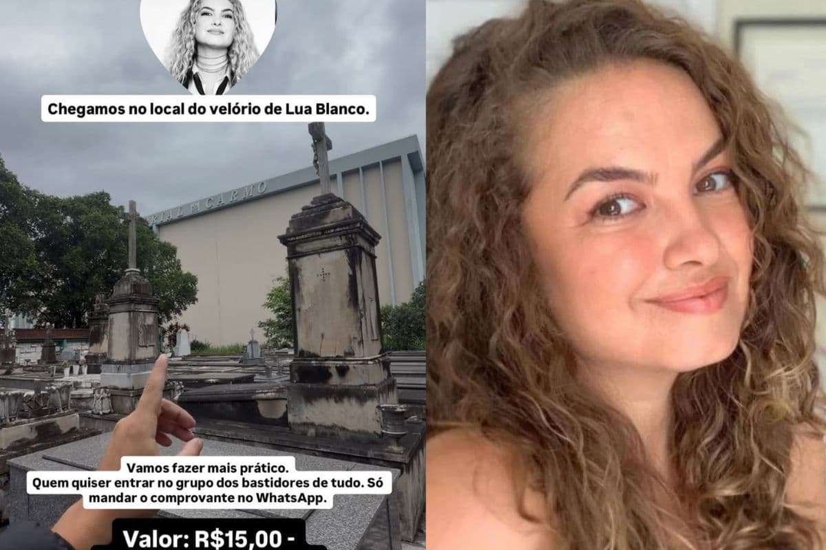 Região: Influenciador é detonado após cobrar por conteúdo do velório de Lua Blanco