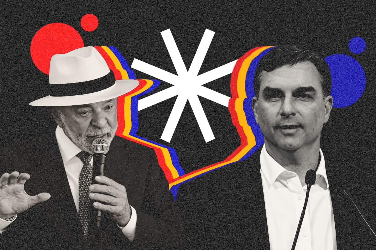 com empate técnico, Lula tem 46,4% e Flávio Bolsonaro 44,6% — Vox Brasil