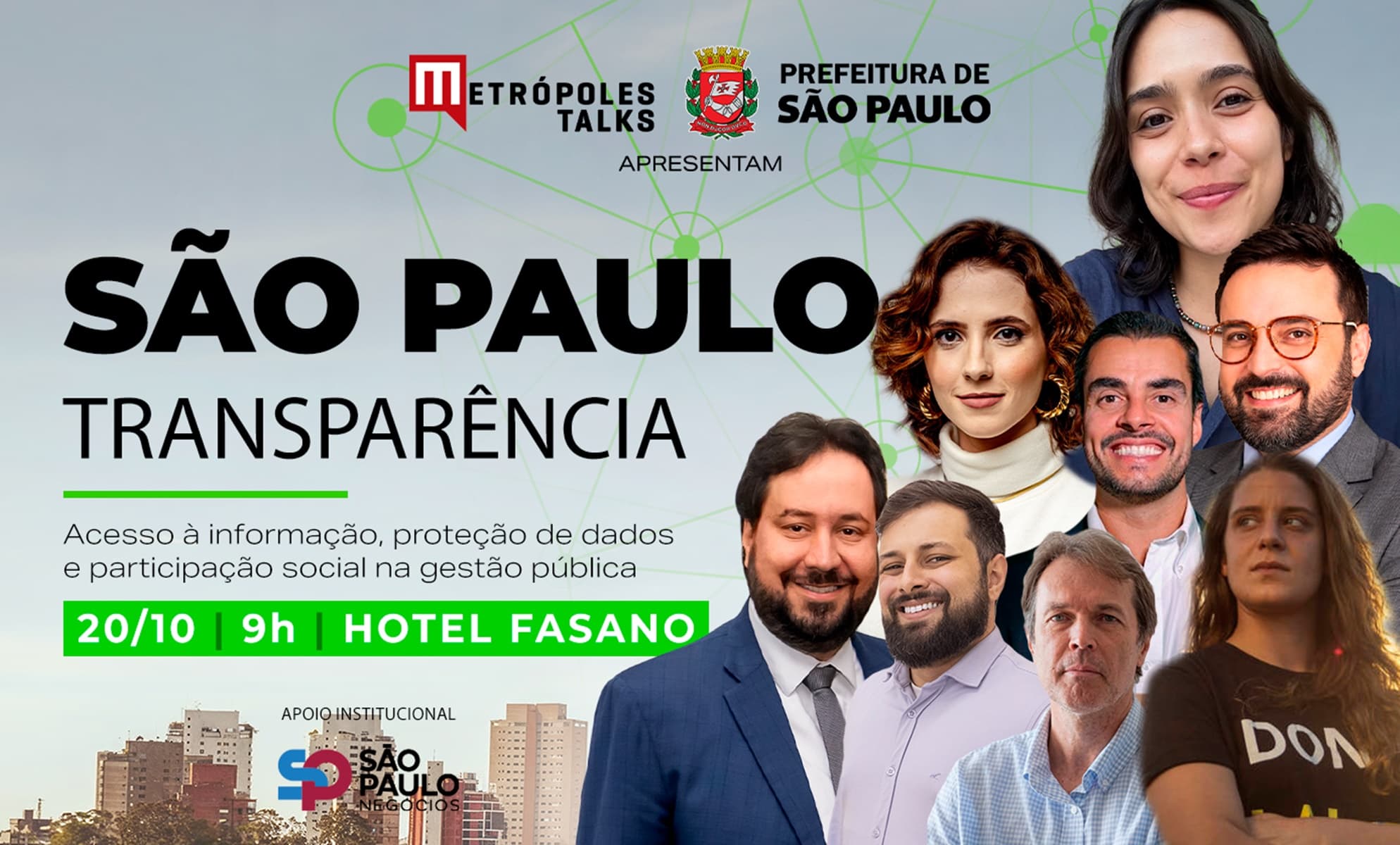 especialistas debatem a transparência de dados em SP — Metrópoles Talks