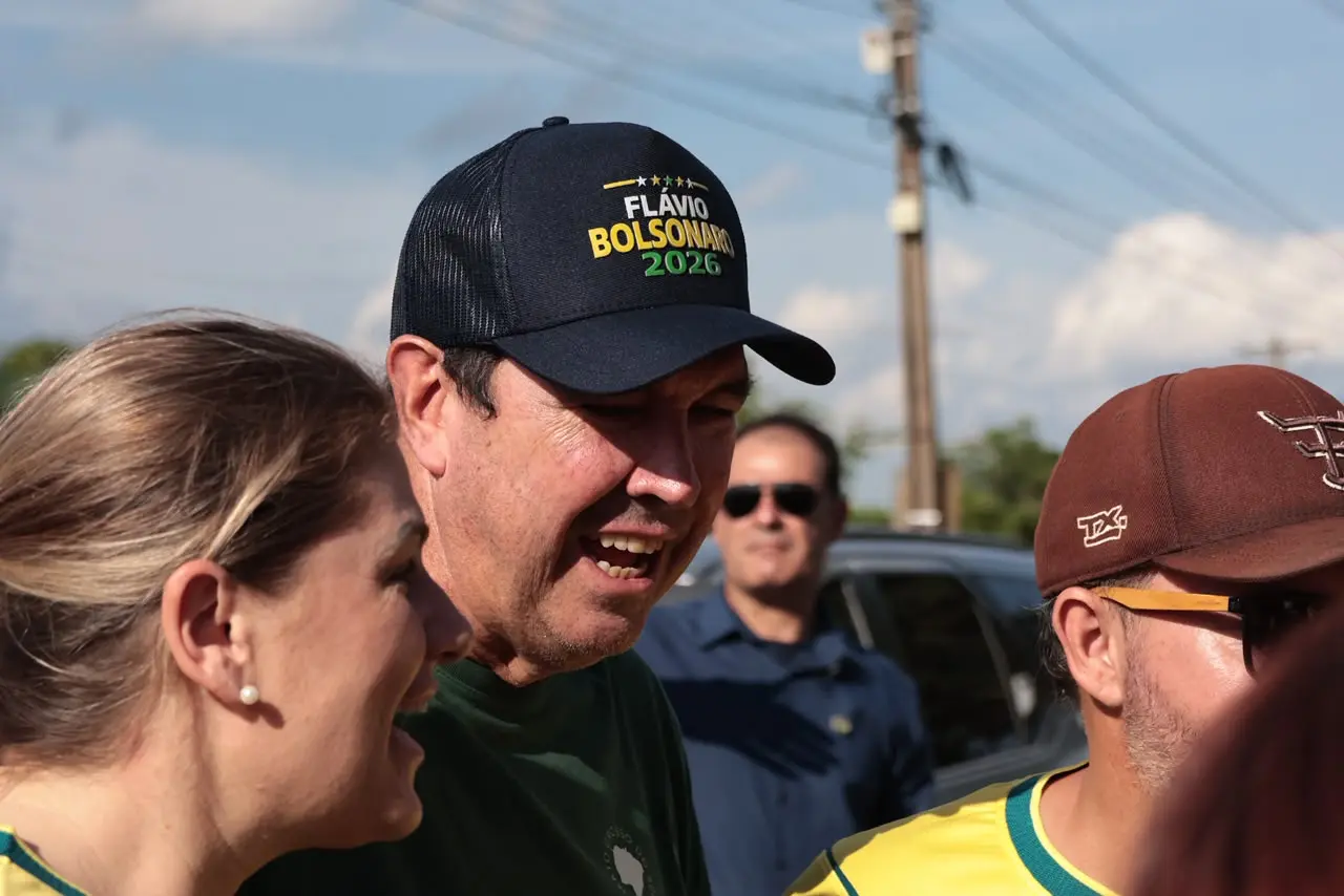 Região: Riedel participa da mobilização de eleitores em ato pró-Flávio Bolsonaro em MS