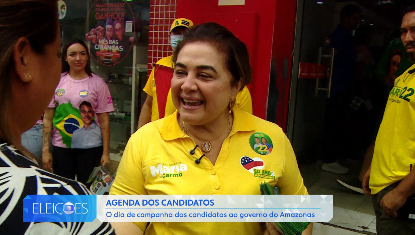 Entenda: Maria do Carmo faz caminhada no Centro de Manaus e apresenta propostas para infraestrutura