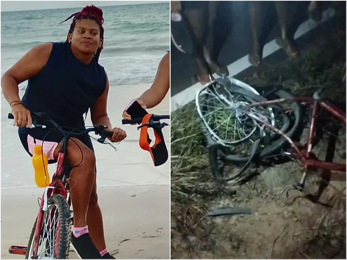 Mulher perde a vida após carro atingir grupo de cinco ciclistas na Grande Natal