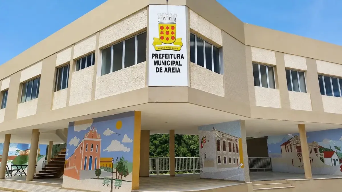 Inscrições do concurso público da governo local de Areia, na PB, são prorrogadas; veja novo prazo