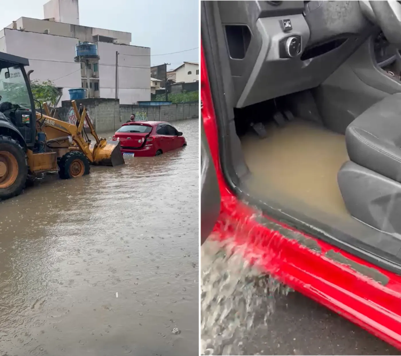 Fique por dentro: Pai alerta para alagamento em rua após filho ficar desolado ao perder carro em inundação em Macaé; VÍDEO