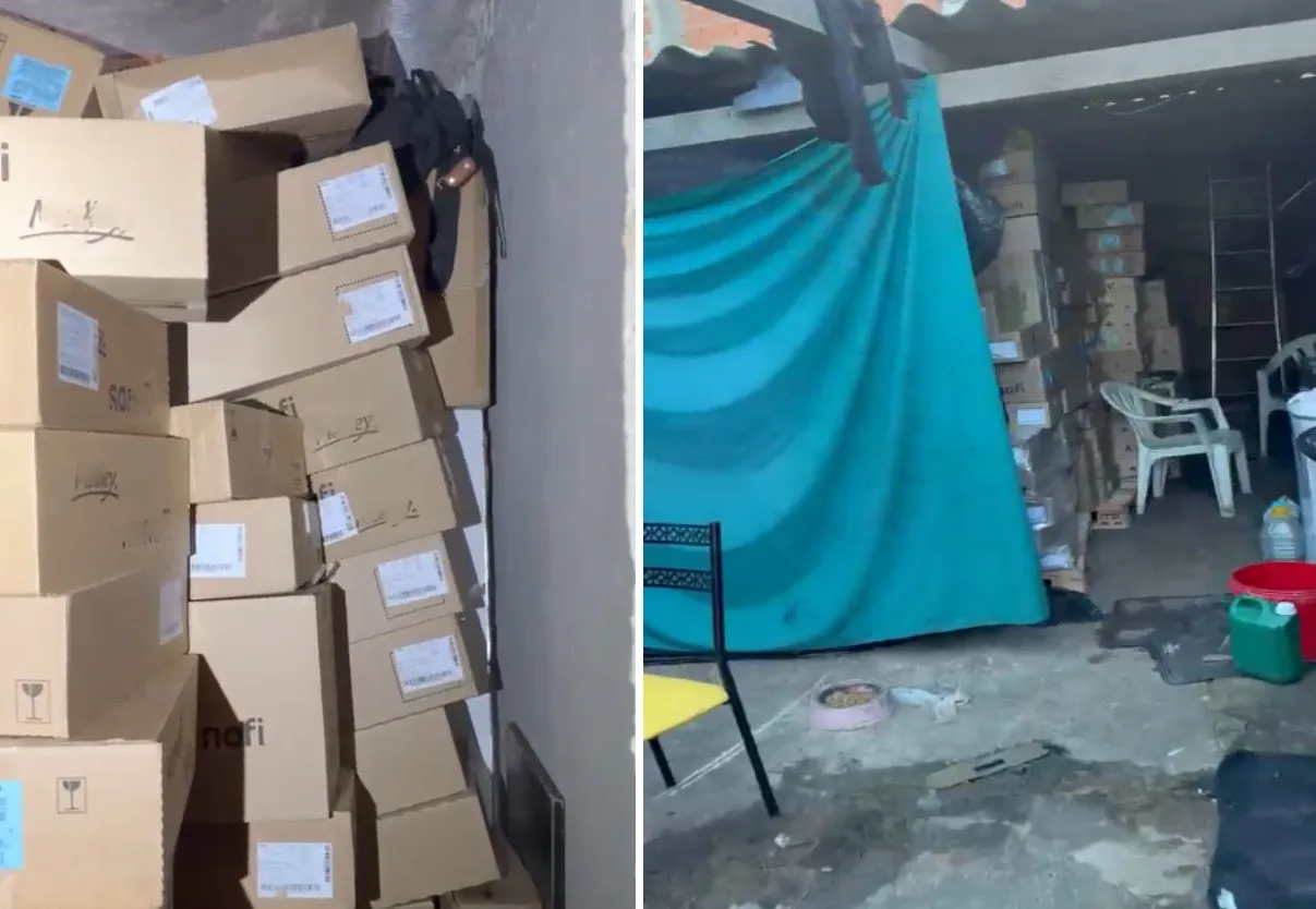 VÍDEO: Polícia apura carga de R$ 740 mil em medicamentos recuperada em casa de Monte Mor