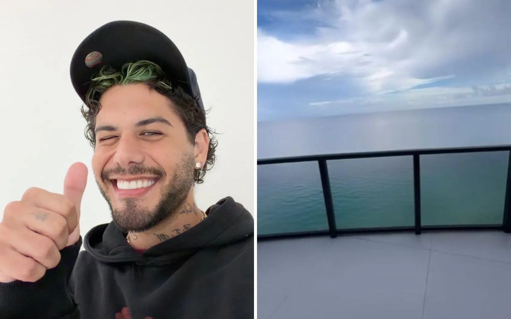 Zé Felipe revela detalhes da casa nova — De elevador para carro a vista para o mar
