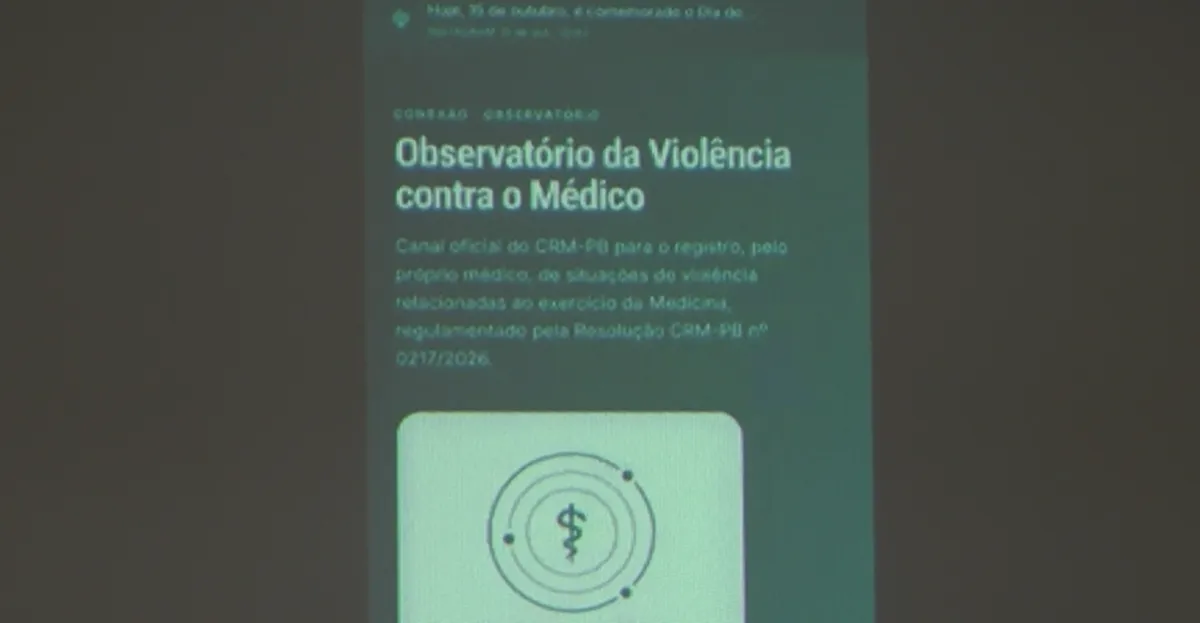 Panorama: Mais de 80% dos médicos já sofreram violência durante exercício da profissão na Paraíba, diz CRM-PB