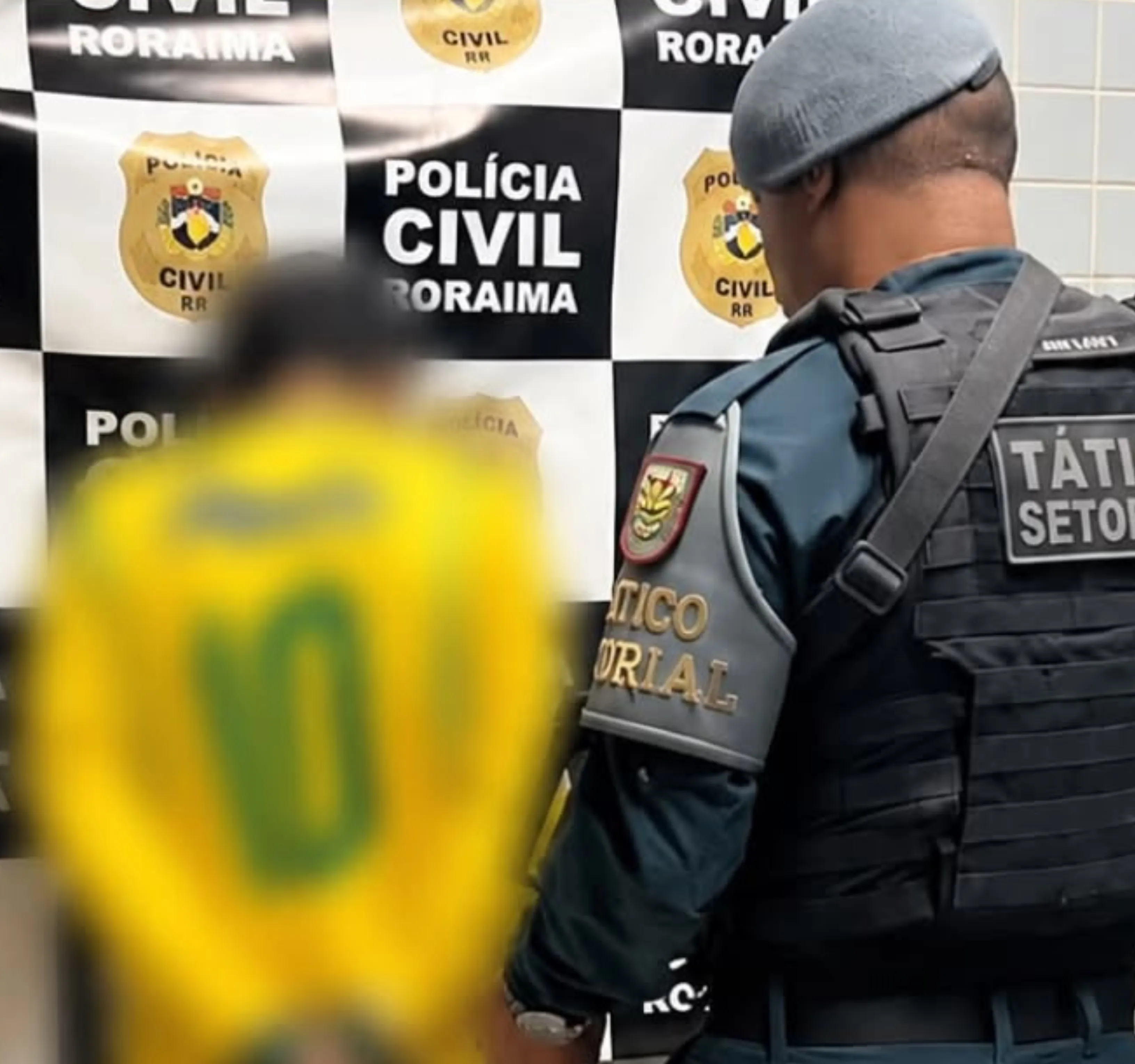 Homem rouba moto, diminui ao tentar fugir da polícia e é preso em Boa Vista