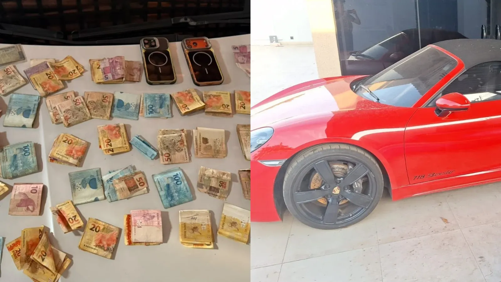 Entenda: Porsche, armas e R$ 20 mil são apreendidos em operação contra organizações criminosas no PI e MA