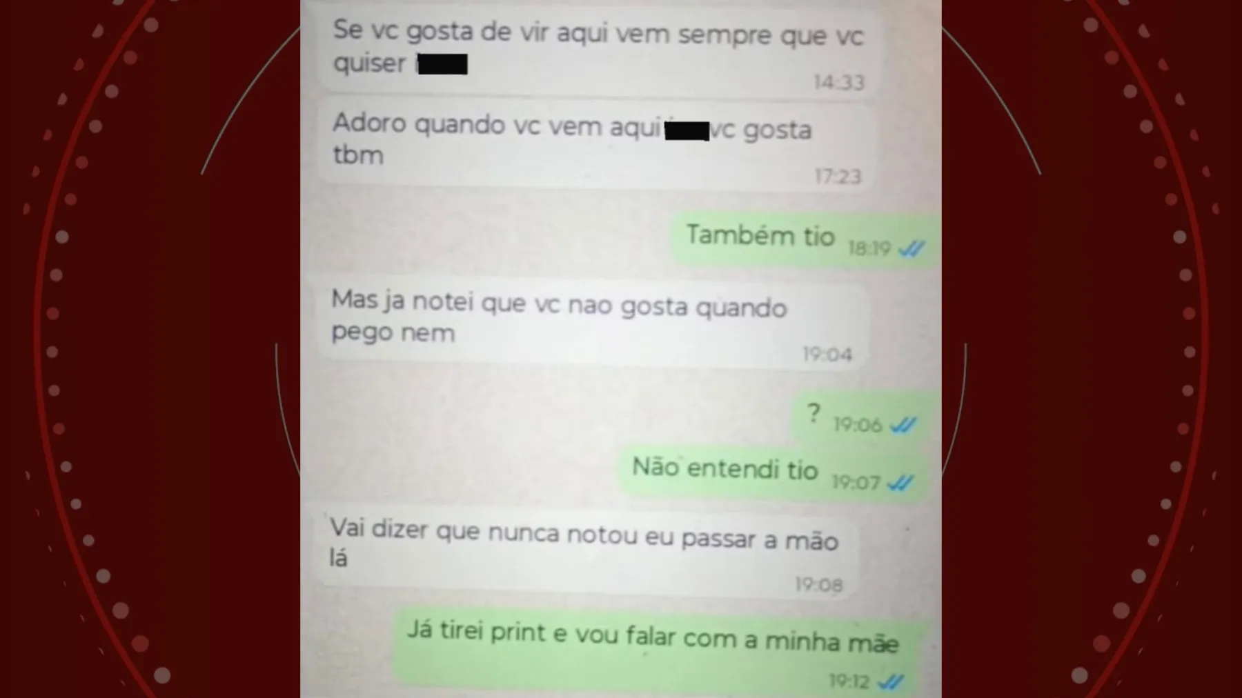 'Vou falar com a minha mãe' — Homem de 69 anos é preso depois de assediar vizinha de 12 anos na casa dele, no Paraná