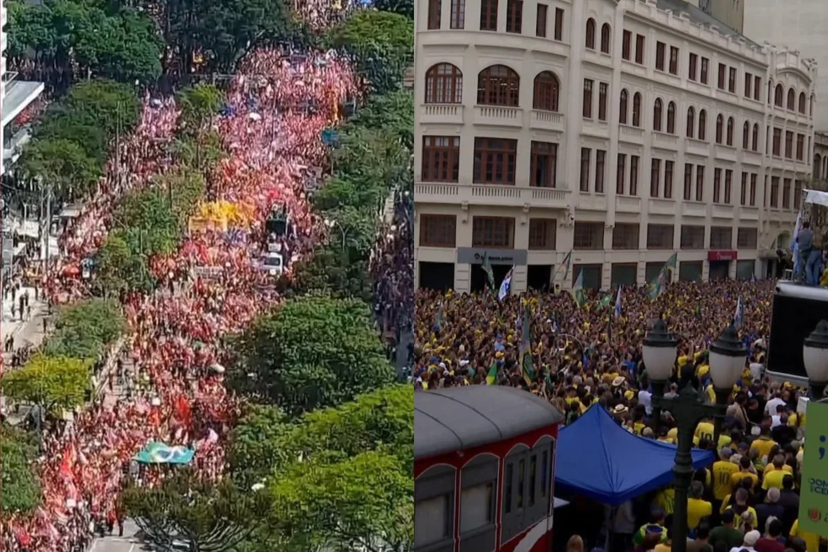 Região: Apoiadores de Lula fazem ato em Curitiba neste domingo; no sábado, cidade teve manifestação pró-Flávio Bolsonaro