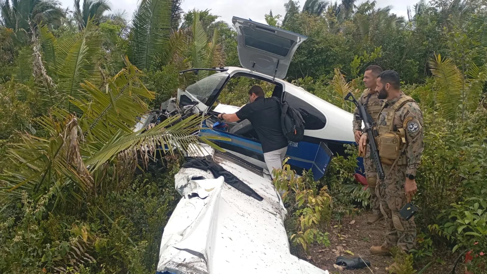 Avião com quatro pessoas a bordo tem queda em Carutapera, no MA