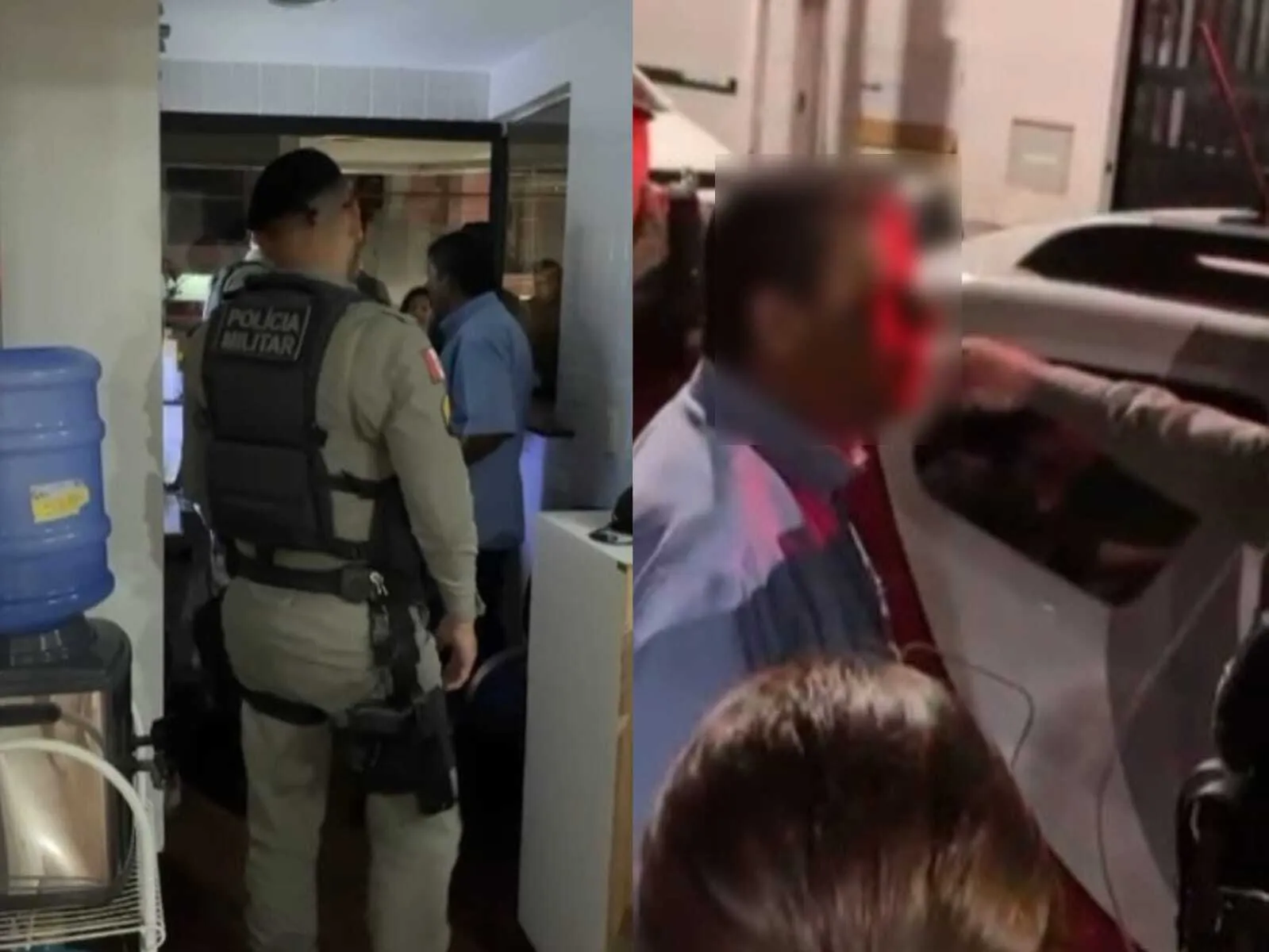 Região: Porteiro é levado à delegacia durante panelaço contra Flávio Bolsonaro em Maceió