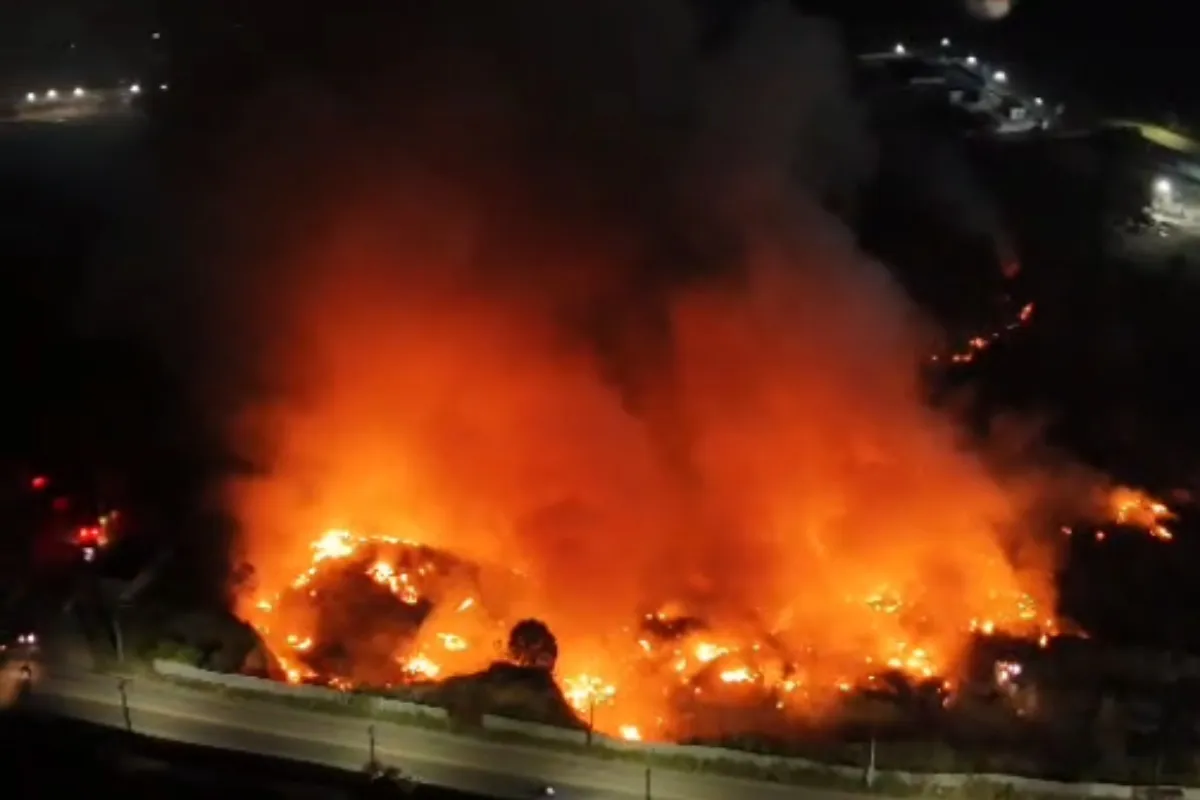 Atualização: Justiça suspende licenças e atividades em área atingida por incêndio no Distrito Industrial 2, em Manaus