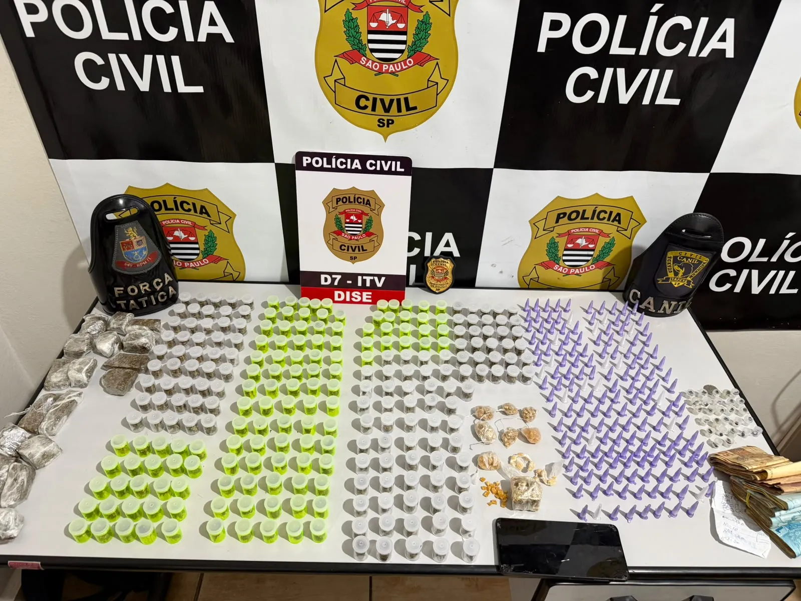 Região: Homem é preso por suspeita de homicídio durante operação contra o tráfico em Itapeva