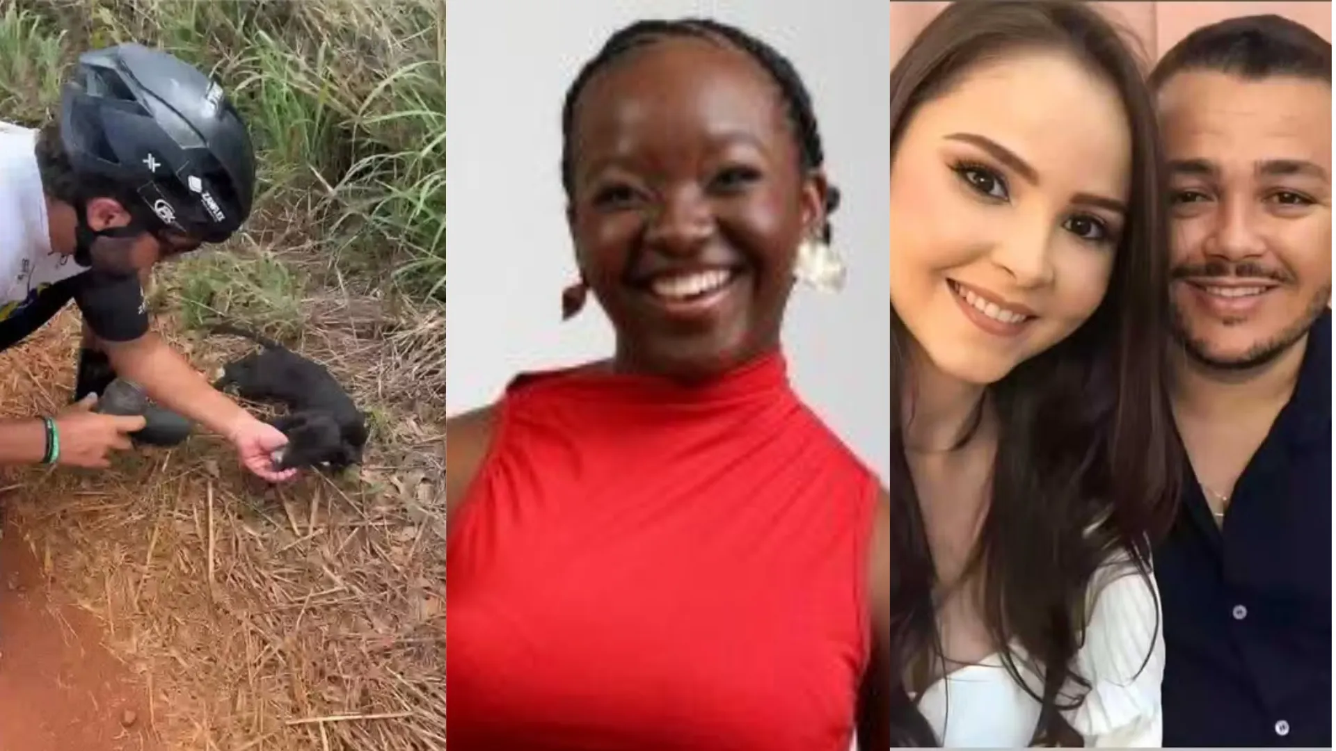 Você viu? Ciclista dá água a cachorro abandonado, Ana Elisa desativa conta no X e casal que faleceu participaria de corrida