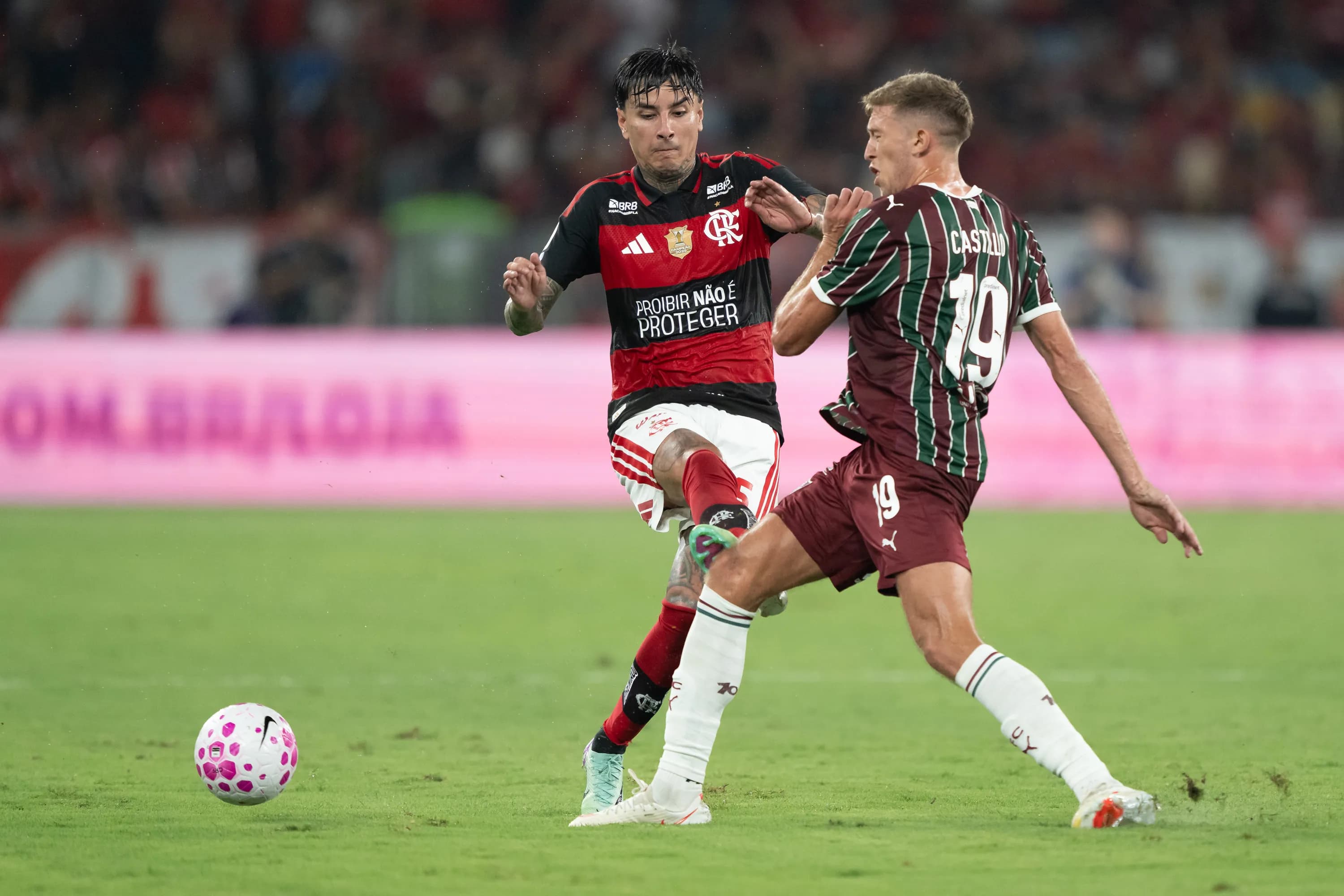 Em destaque: Pulgar, do Flamengo, e presidente do Fluminense são absolvidos no STJD por incidentes no clássico