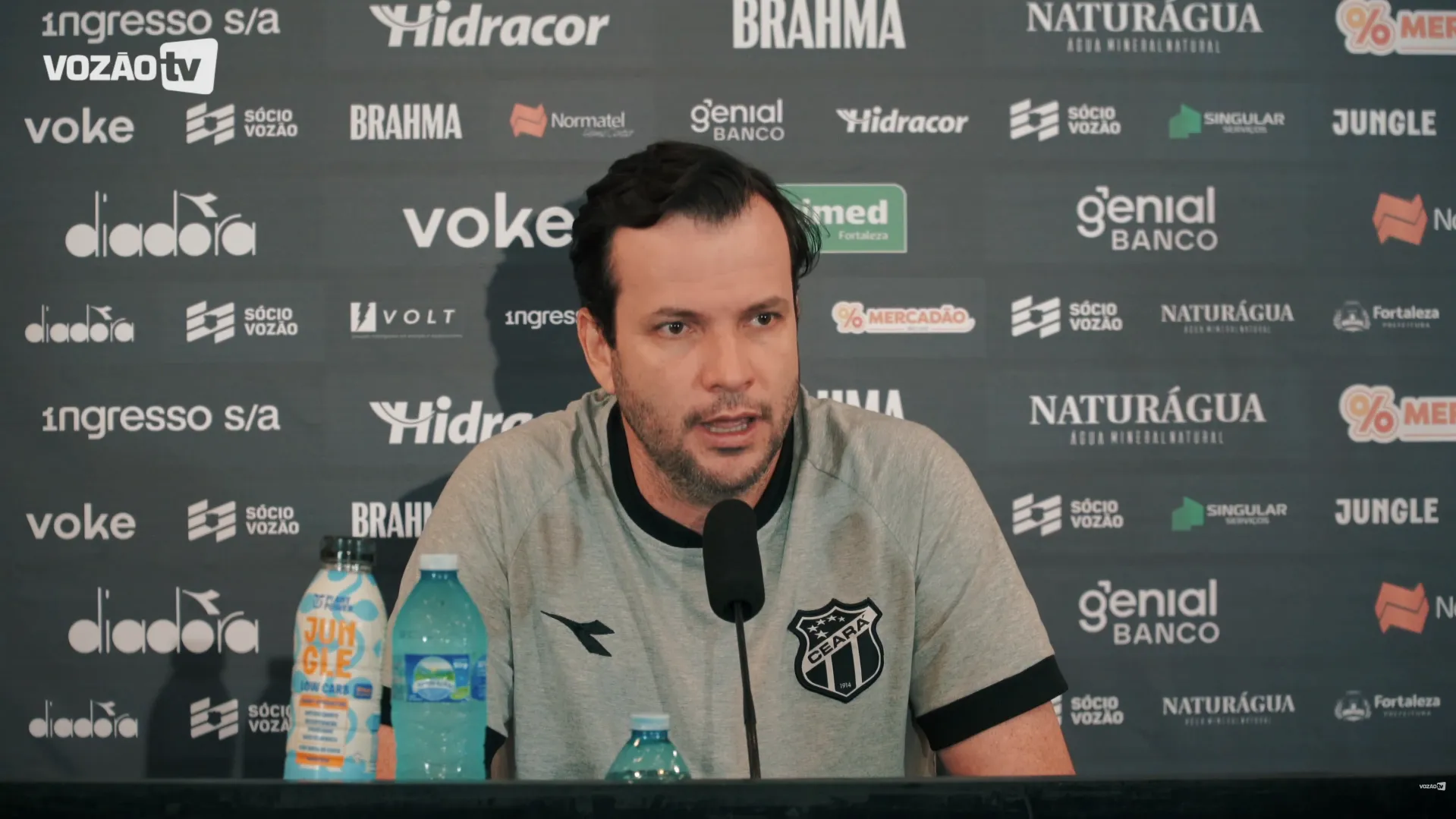 Atualização: Daniel Paulista não vê Ceará livre do rebaixamento com 45 pontos e aponta caminho para permanência