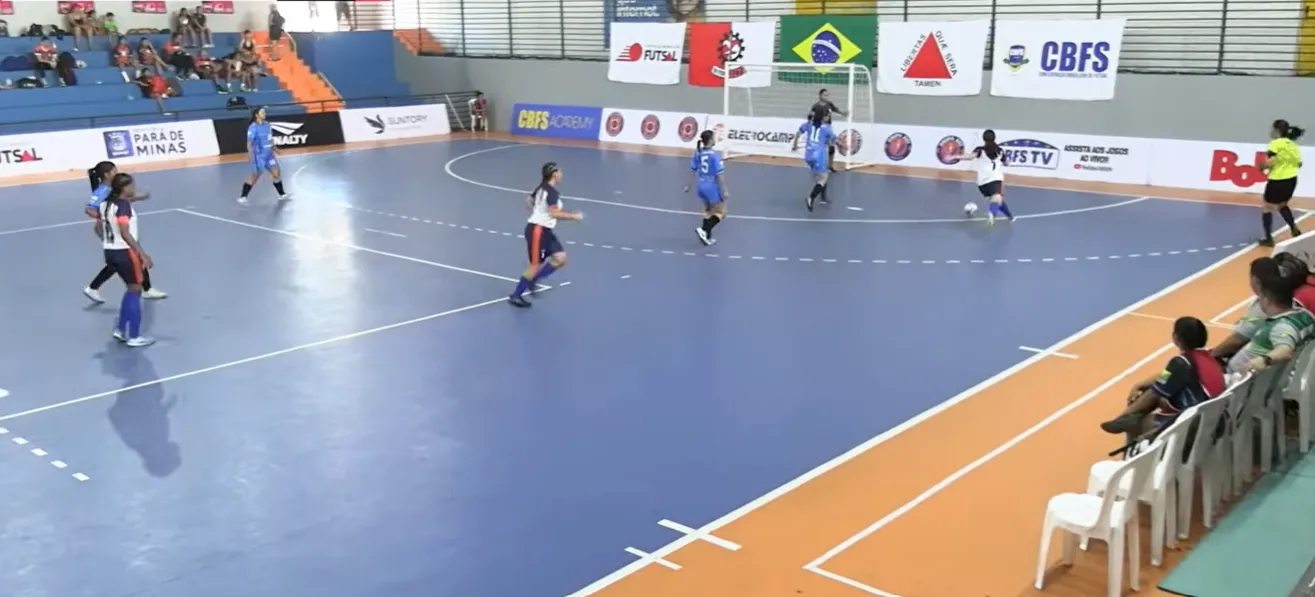 Panorama: Epitaciolândia fica longe das semis após nova derrota da Taça Brasil de Futsal Feminino Sub-17