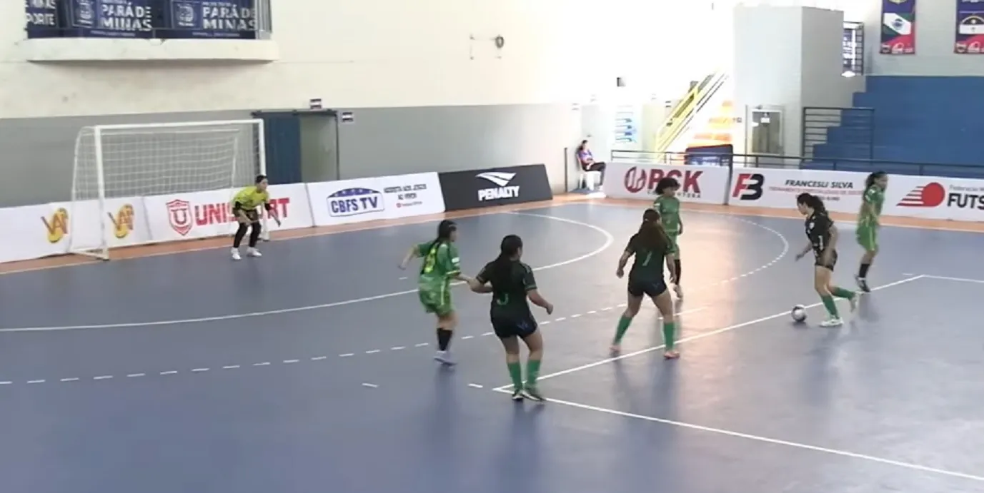 Região: Epitaciolândia sofre goleada de 7 a 0 e se complica na Taça Brasil de Futsal Feminino Sub-15
