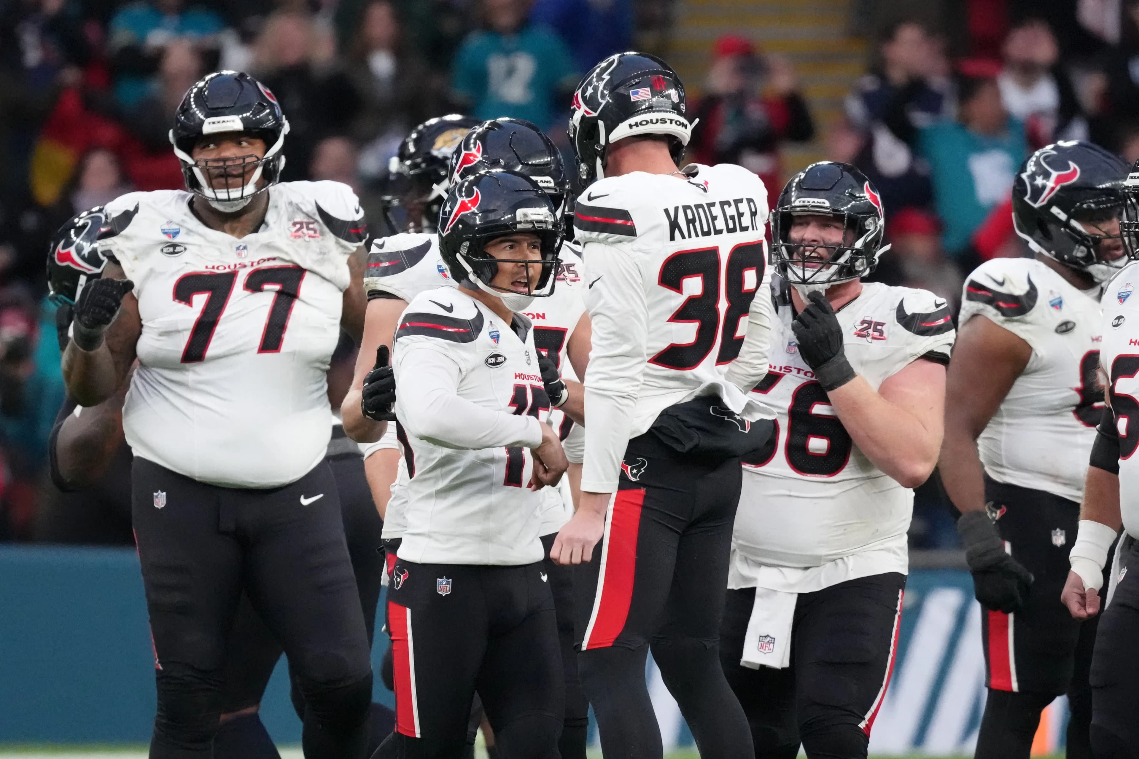 Em destaque: Texans vencem os Jaguars com field goal no último segundo e lesão bizarra de juiz da NFL