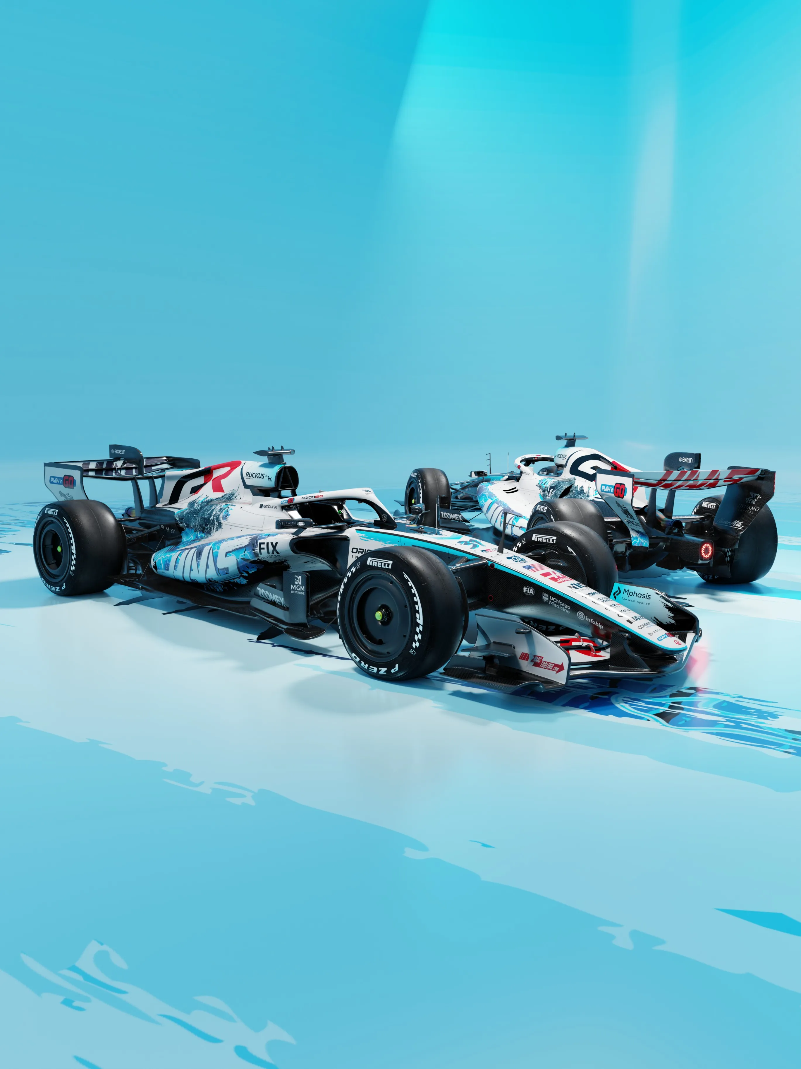 Haas divulga nova pintura especial de Godzilla para o GP dos Estados Unidos de F1