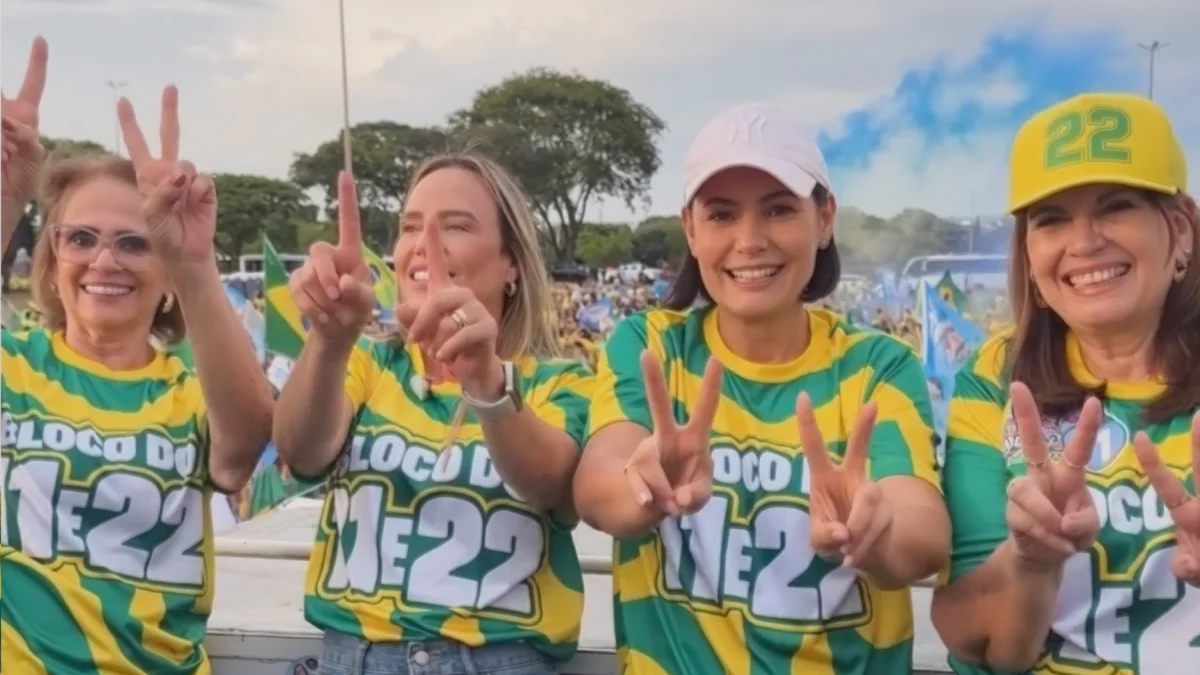 Entenda: Michelle participa de ato em Brasília com Celina Leão